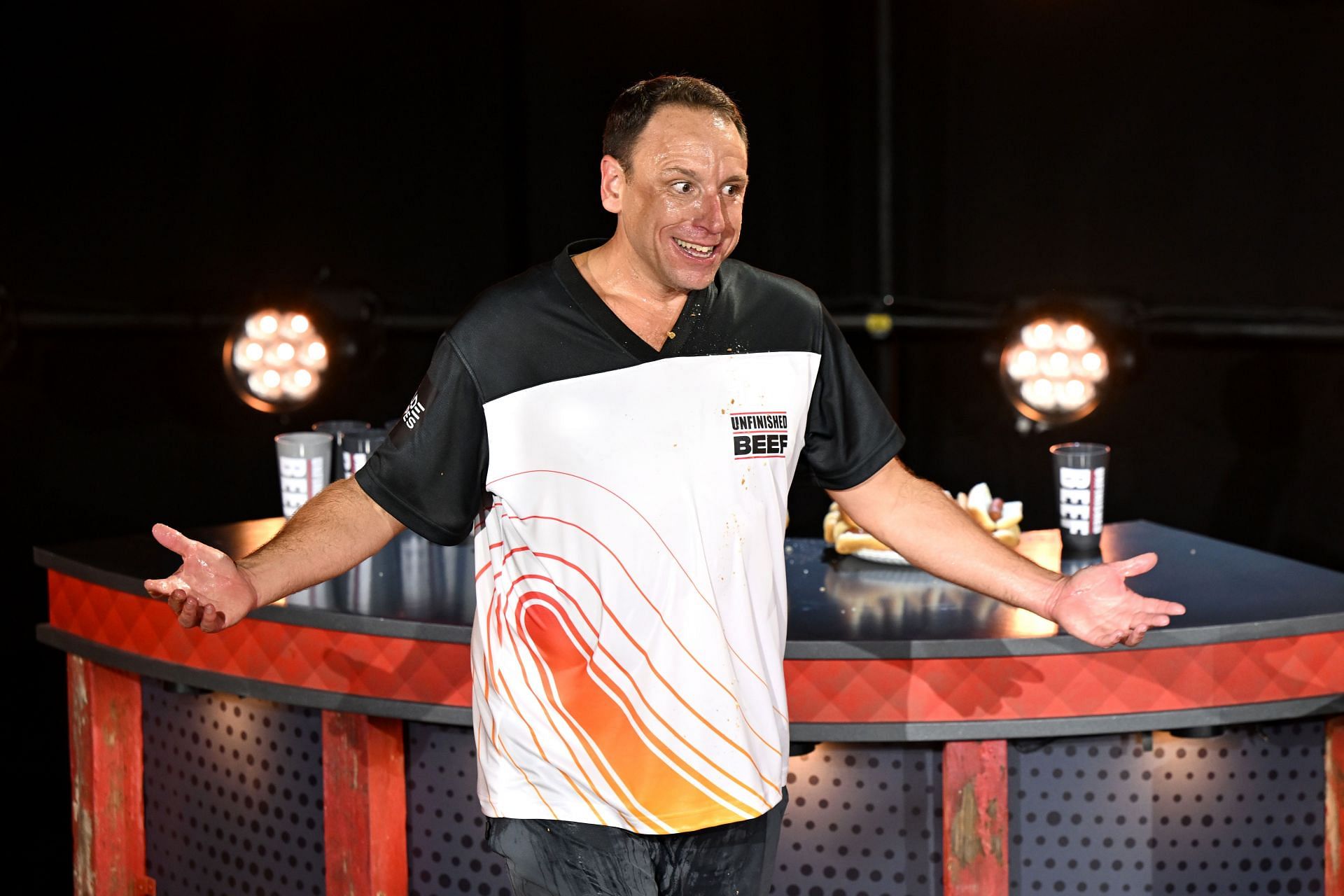 LIVE Chestnut Vs. Kobayashi: Unfinished Beef At The Hyper X Arena At The Luxor - Source: Getty
