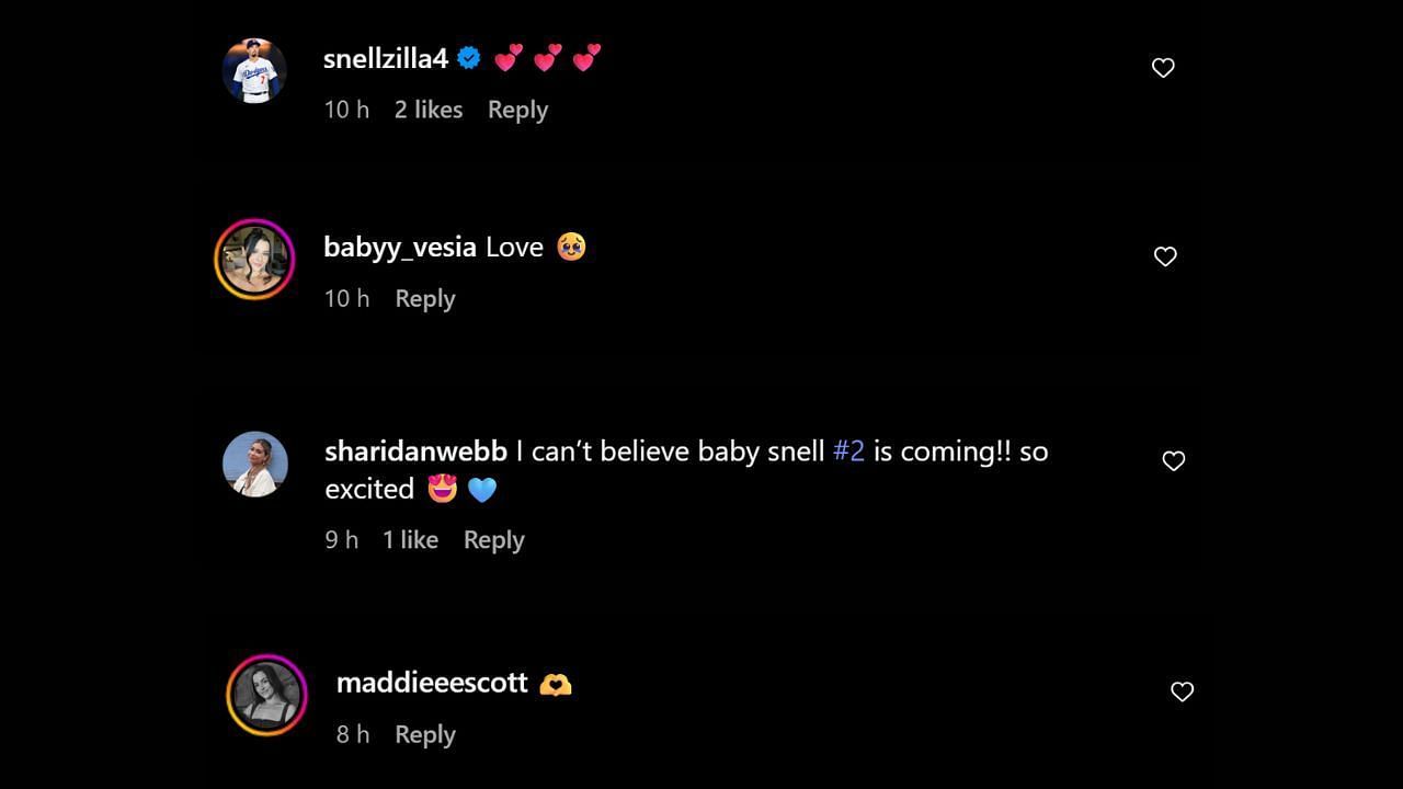 IG comments (Credits: Instagram/@ haeleyryane)
