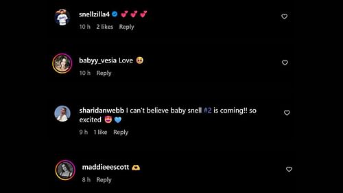 IG comments (Credits: Instagram/@ haeleyryane)