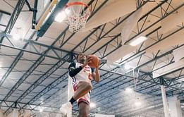 “Moves like Dominique Wilkins”: Hoops fans react as Shaquille O'Neal's nephew Jarrett Harris throws down vicious dunks