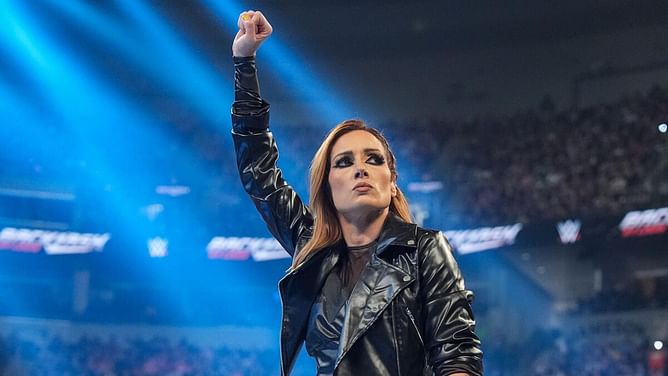 WWE champion opens up about working with Becky Lynch