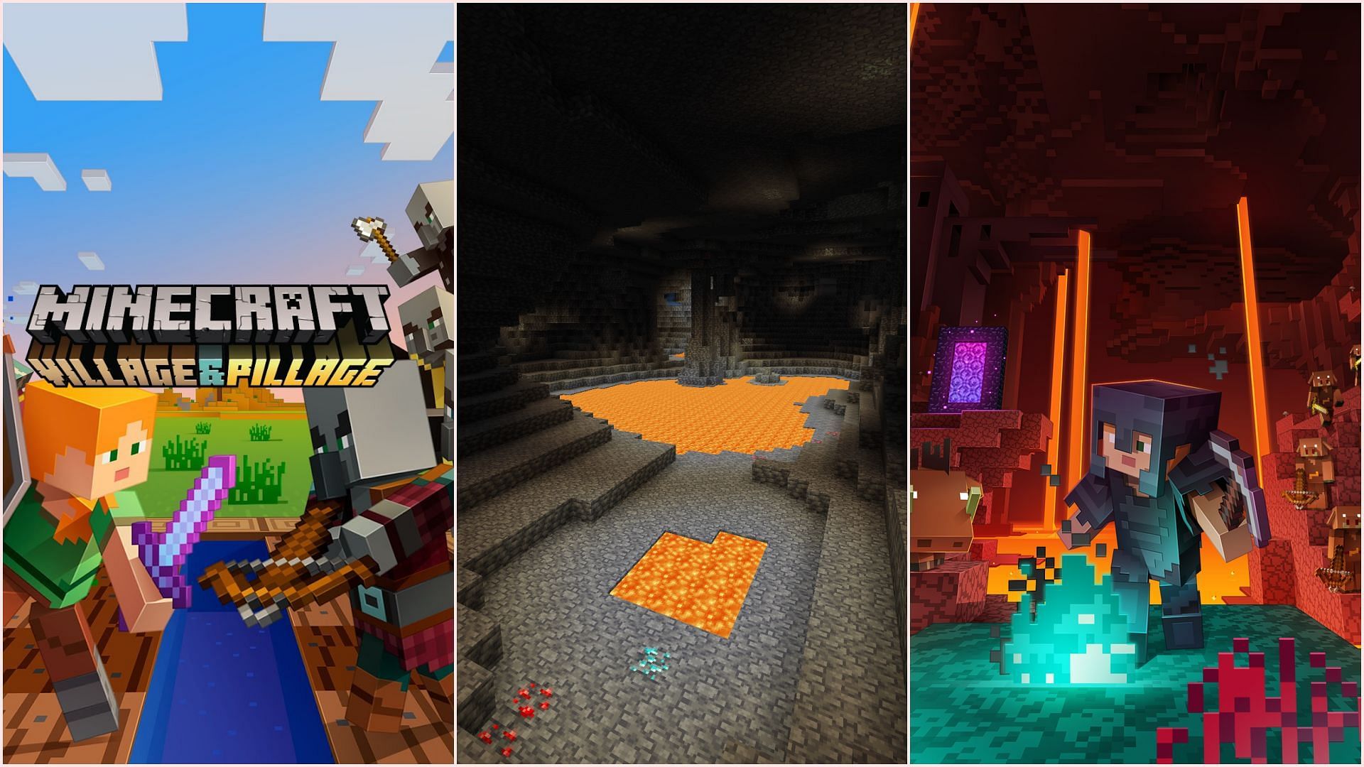 Some Minecraft updates massively shaped the game