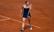 Kostyuk celebrates her win in the Internazionali BNL D'Italia 2025 - Day Seven - Source: Getty