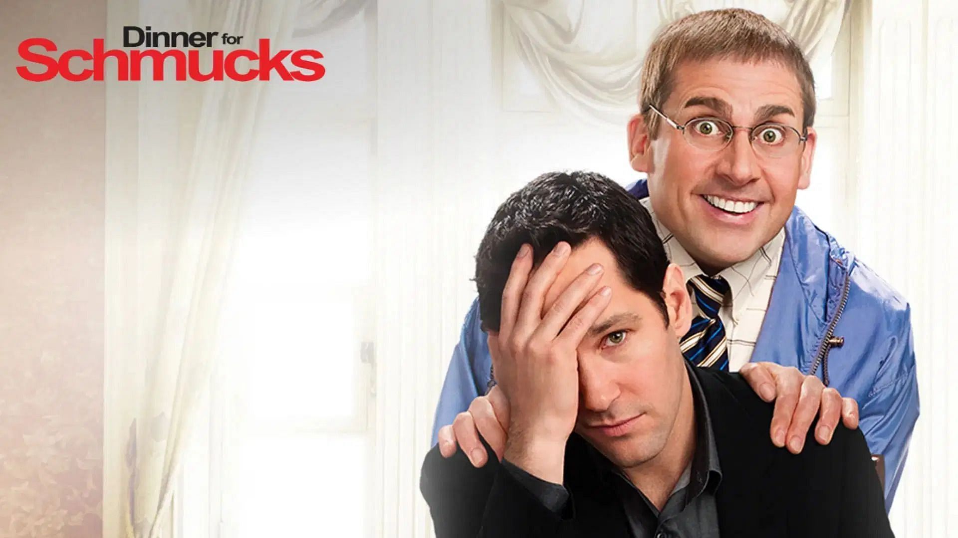 Steve Carell as Barry in Dinner for Schmucks (Image via Apple TV+) nter caption Enter caption Enter caption