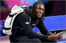 In Pics: Chiefs' Xavier Worthy pulls up in $127,405 Cadillac rocking massive diamond chain