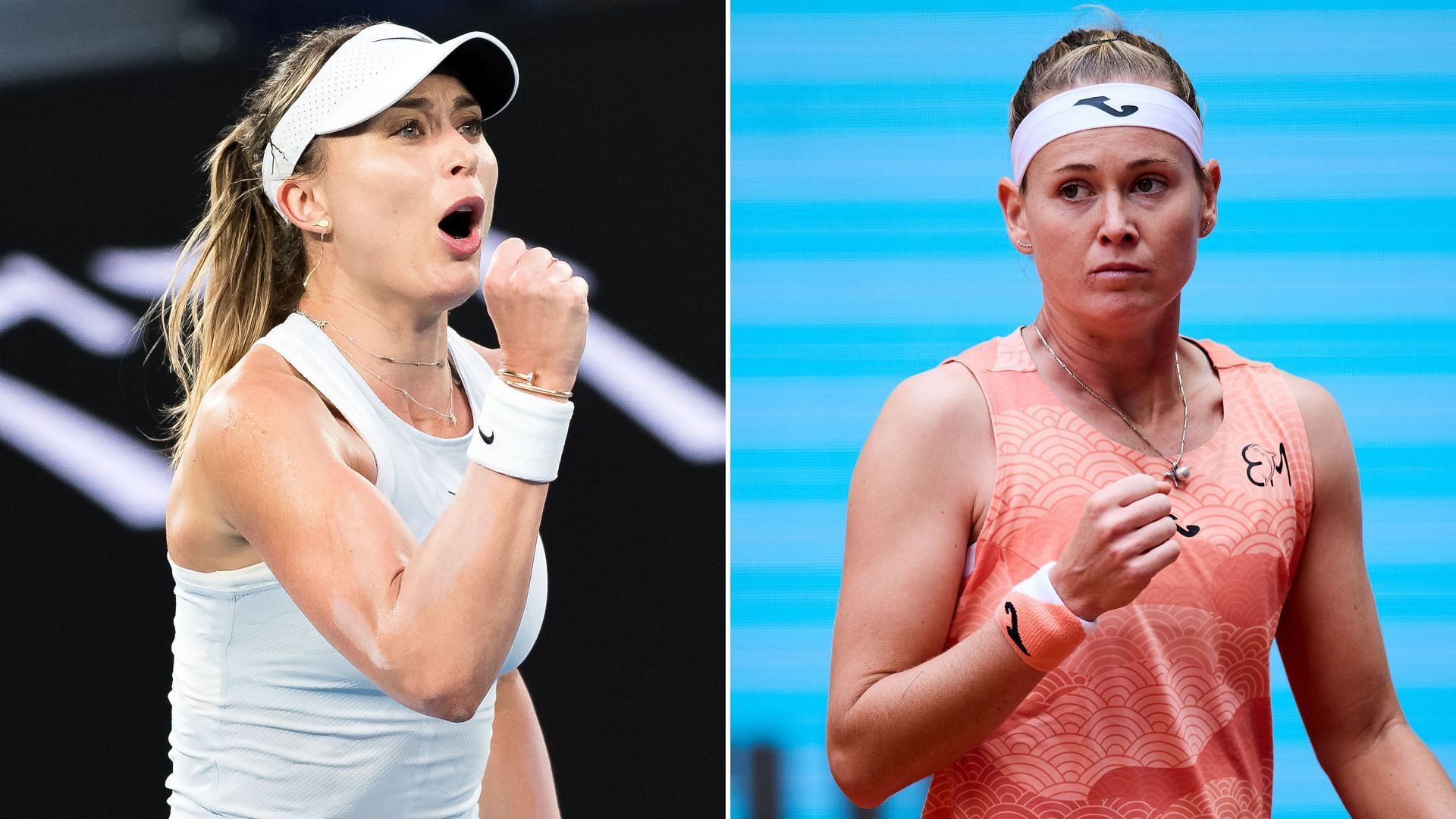 Paula Badosa vs Marie Bouzkova is one of the second-round matches at the Internationaux de Strasbourg 2025. (Photos: Getty)
