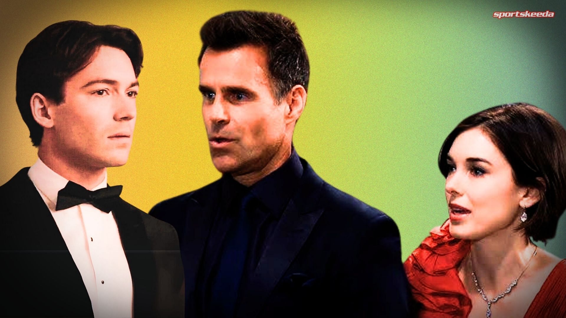 Michael, Drew and Willow on General Hospital (Custom edit by Sportskeeda, Original Image [ABC])