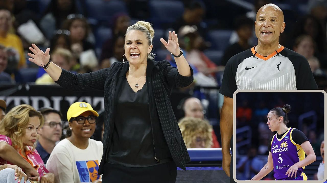 Becky Hammon under fire again as Las Vegas Aces stand alone in Dearica Hamby&rsquo;s federal lawsuit: Report. [photo: Imagn, @dearicamarie/IG]