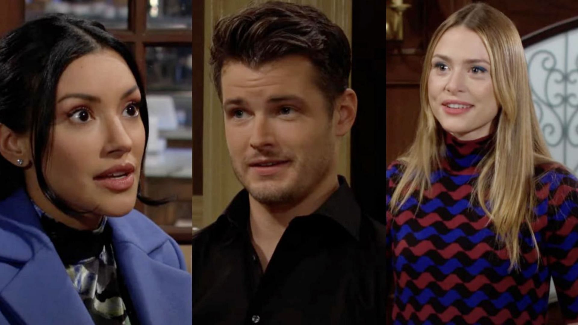 Audra, Kyle and Claire (Image via Youtube / Y&amp;R INSIDER)