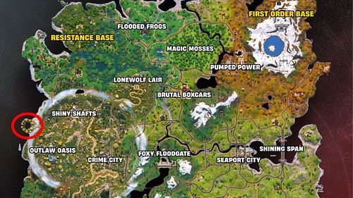Sakura Stadium in Fortnite C6S3 (Image via Epic Games)