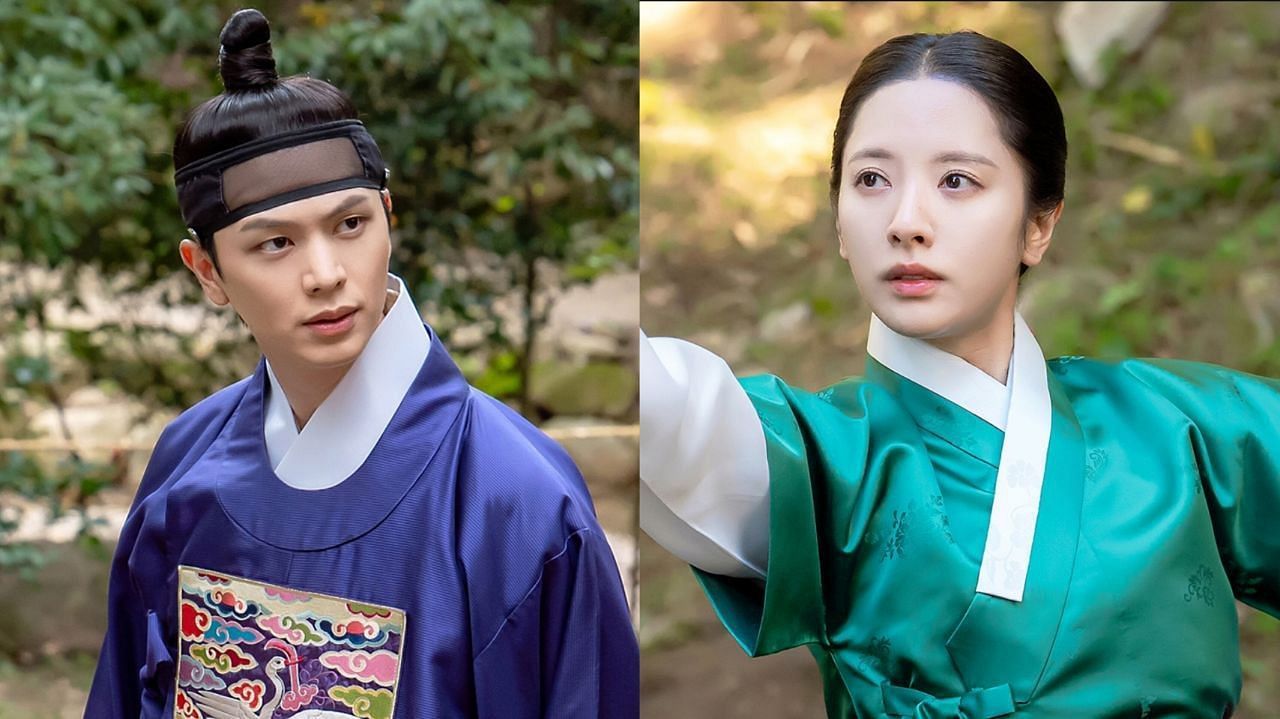 Featuring Yook Sung-jae and Bona (Image via @sbsdrama.official/Instagram)