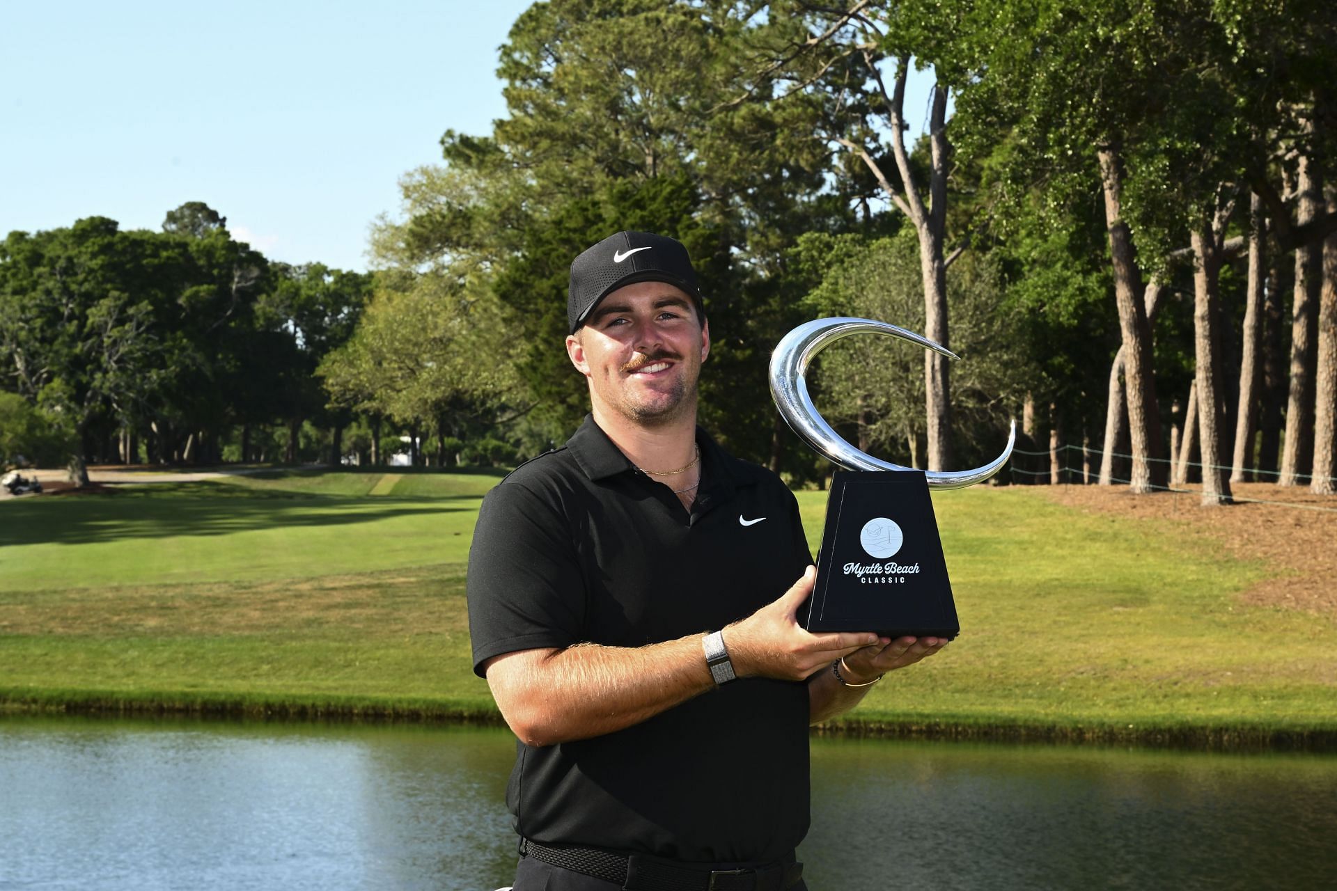 Chris Gotterup at the Myrtle Beach Classic 2024 - Source: Getty