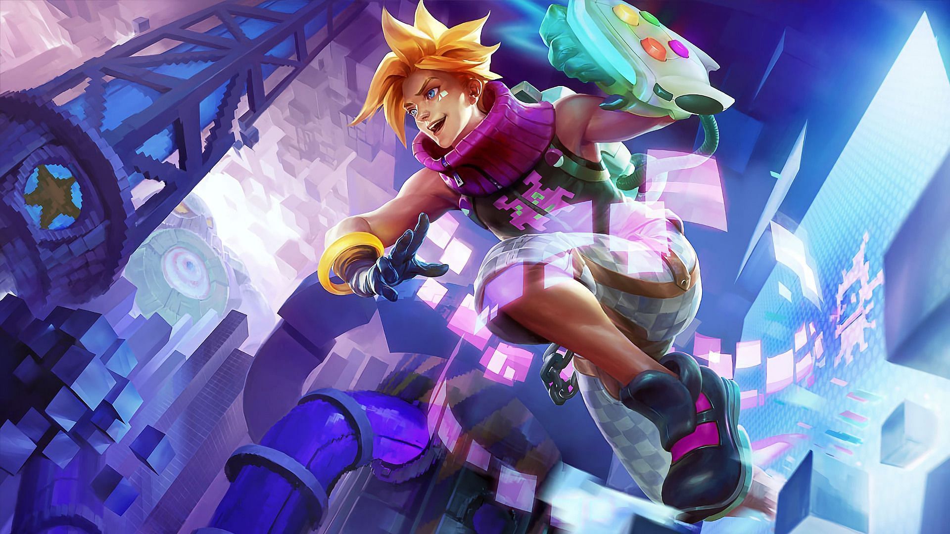 Arcade Ezreal in League of Legends (Image via Riot Games)