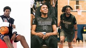LeBron James' son Bryce James drops his reaction to scenic moments from Sierra Canyon basketball's 2024-25 season