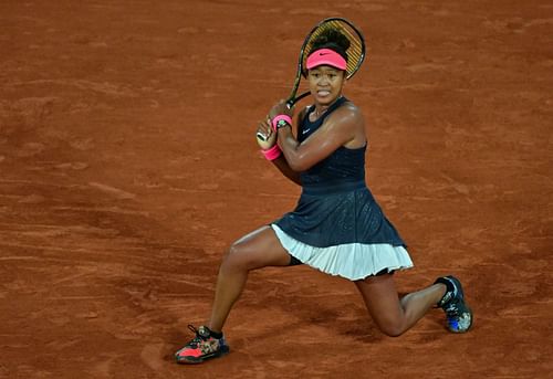 Naomi Osaka in action at the 2024 French Open - Day 4 - Source: Getty