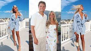 Zach Wilson’s fiancée Nicolette poses in boho-style bikini while partying with friends in Florida