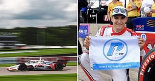 CGR’s Alex Palou grabs pole for Sunday’s IndyCar showdown at Barber
