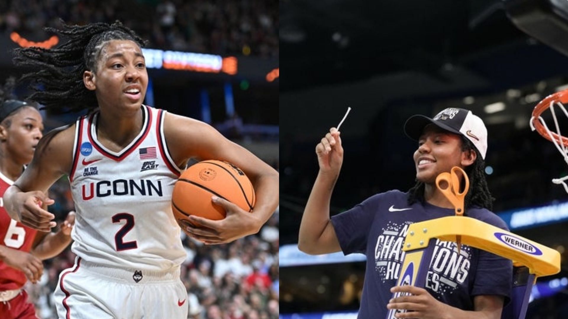 UConn Huskies basketball star KK Arnold 