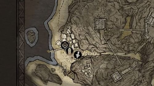 Betrys whereabouts in I See a Darkness quest (Image via Awaken Realms)