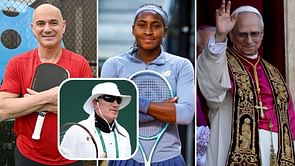 Andre Agassi & Coco Gauff's ex-coach reacts to Pope Leo XIV making history as first American Pope