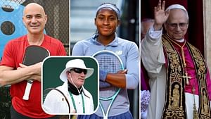Andre Agassi & Coco Gauff's ex-coach reacts to Pope Leo XIV making history as first American Pope