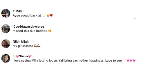 College hoops fans reacted to Adhel Tac's reunion with Kamilla Cardoso on TikTok. Source: Tiktok/@lehda.aaa