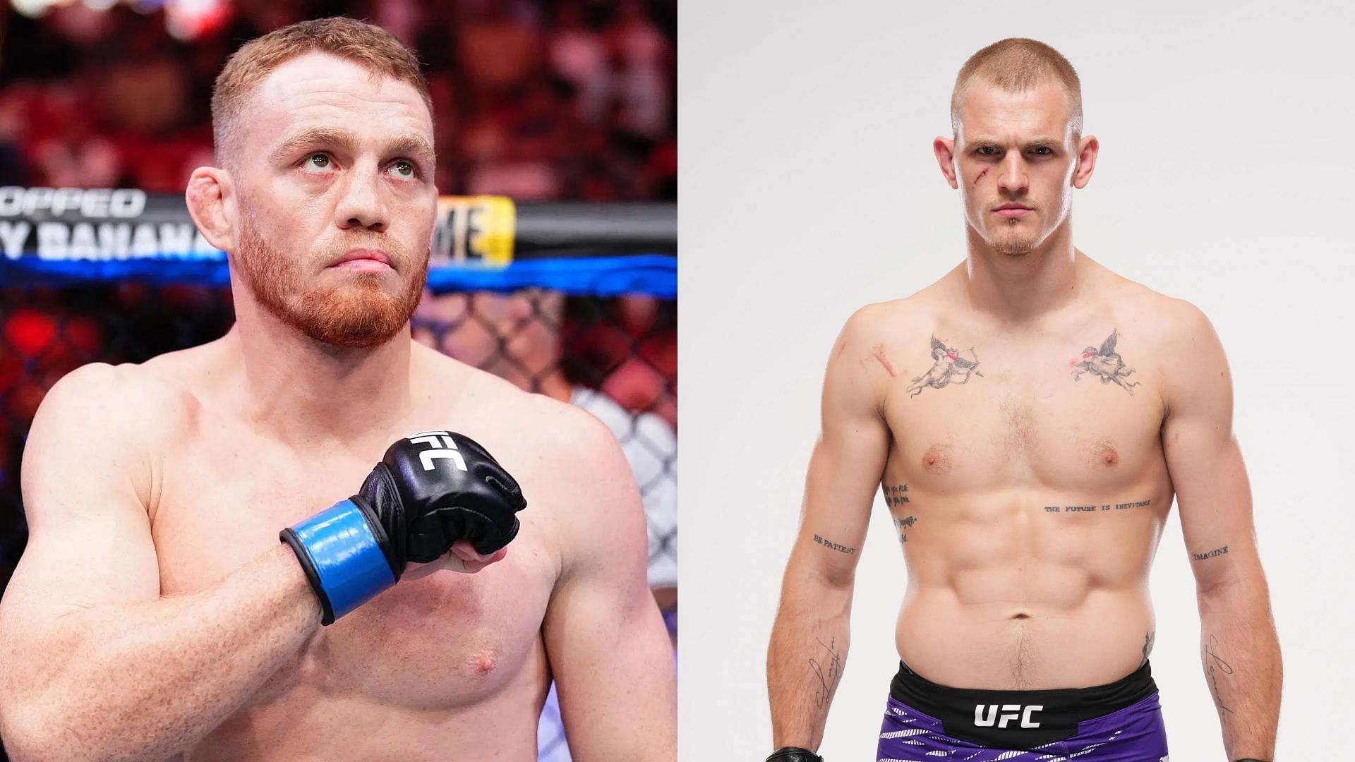 Jack Della Maddalena (left) is mentally prepared for Ian Machado Garry (right). [Images courtesy: Getty Images]