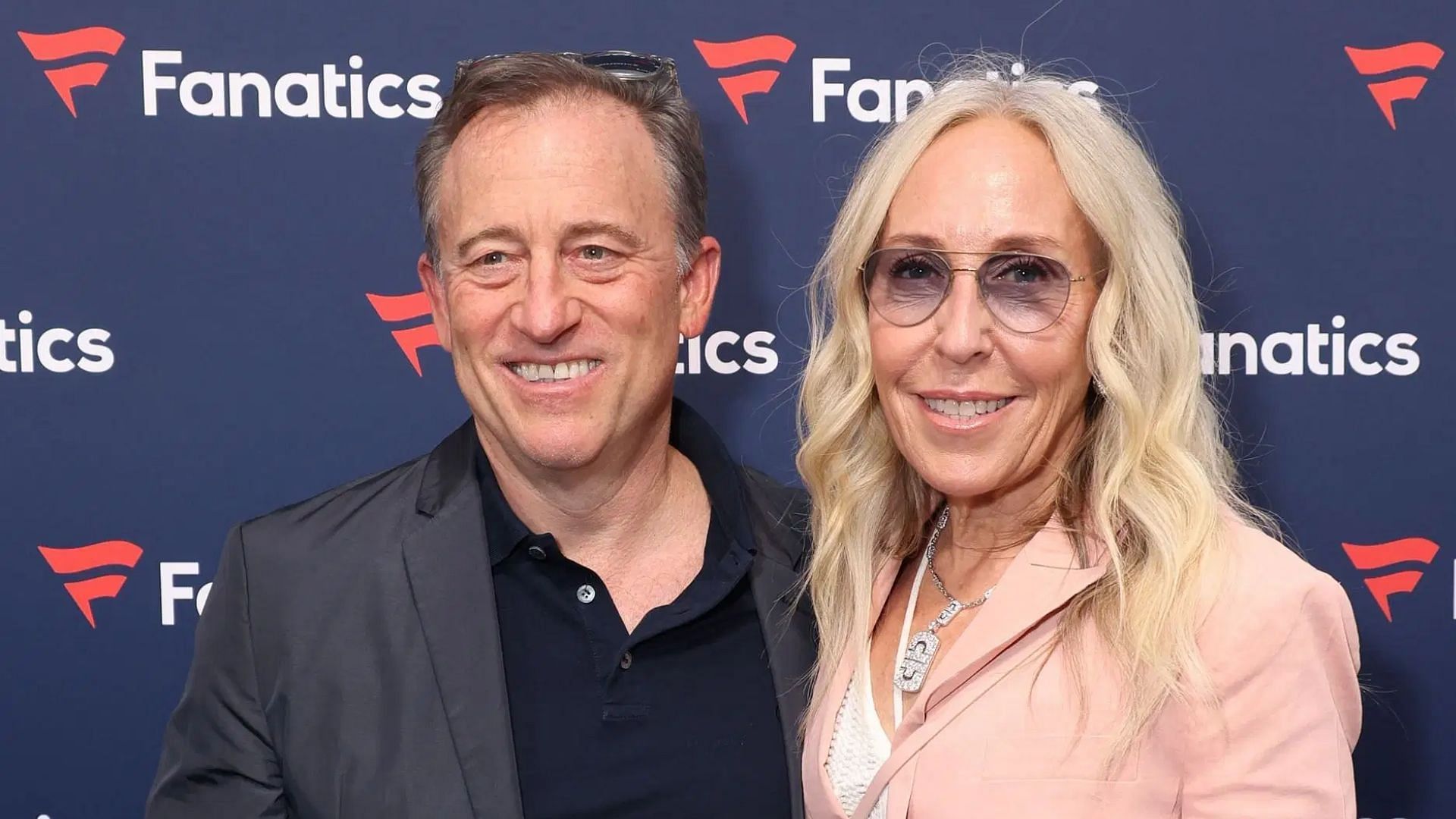 Josh Harris and his wife Marjorie - via Getty/CMS