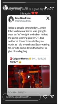 via Instagram/@jgaudreau311