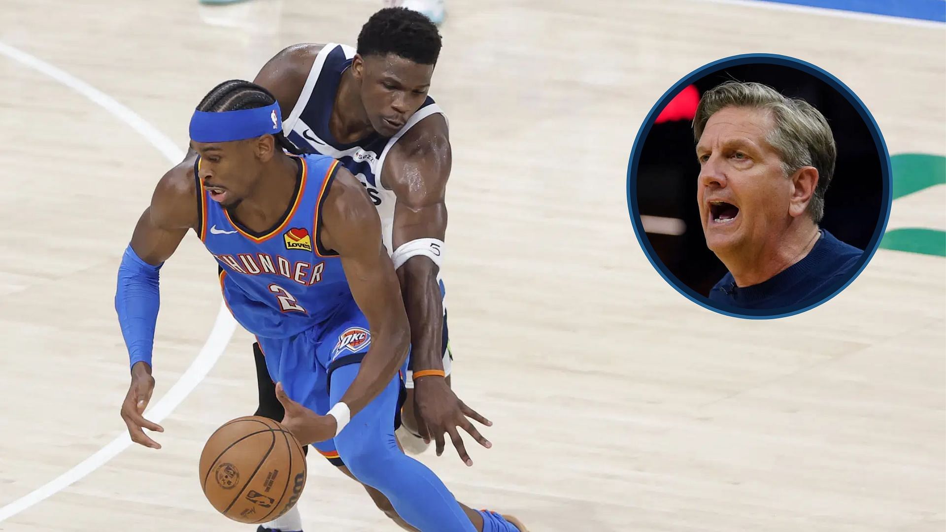 Chris Finch drops hilarious reaction after Timberwolves put an end to Shai Gilgeous-Alexander