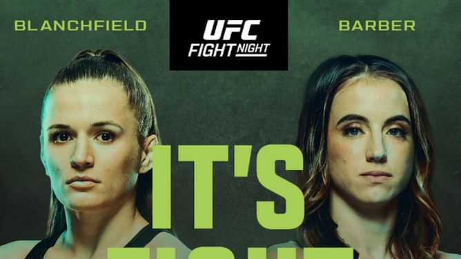 UFC Vegas 107: Erin Blanchfield vs. Maycee Barber - Main card, start time, main event walkouts, and more