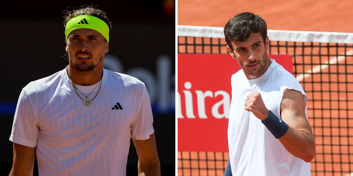Alexander Zverev vs Lorenzo Musetti - Image Source: Getty 