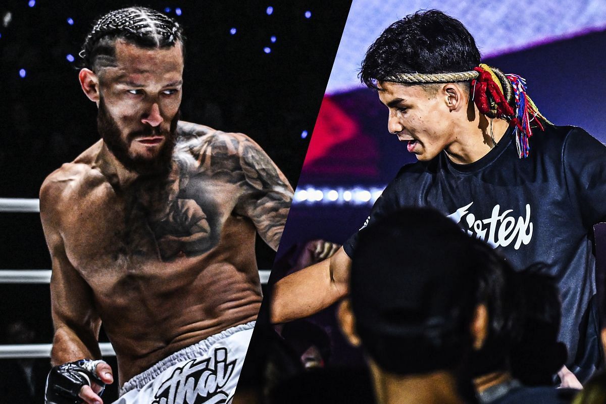 Diego Paez (left) Johan Ghazali (right) [Photos via: ONE Championship]