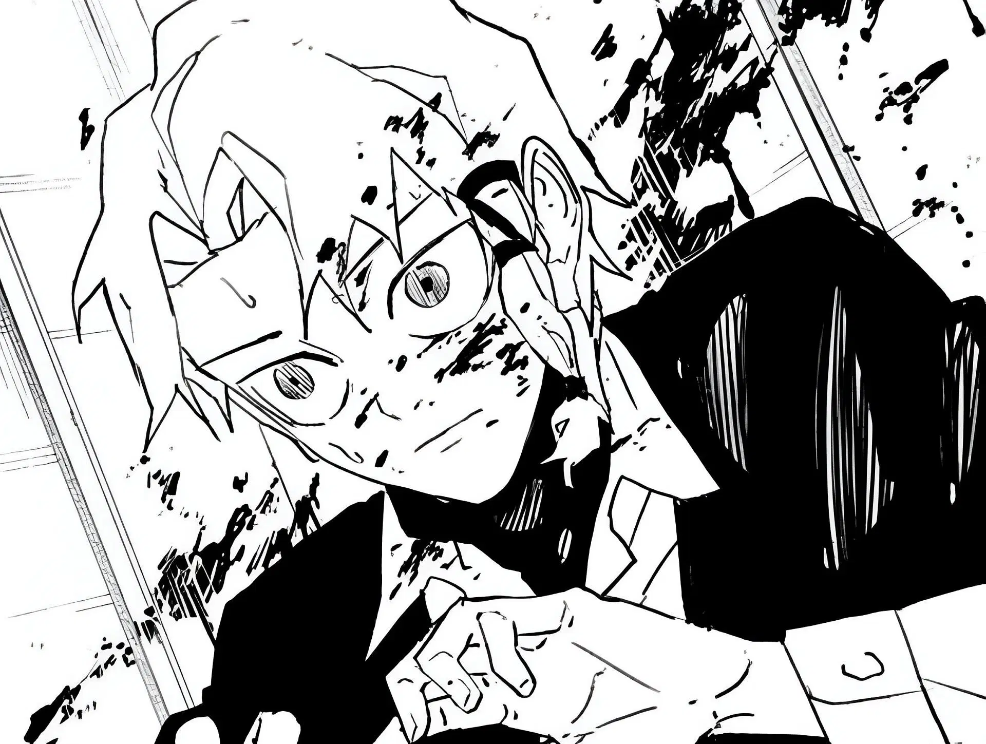 Hakuri as seen in the manga (Image via Shueisha)