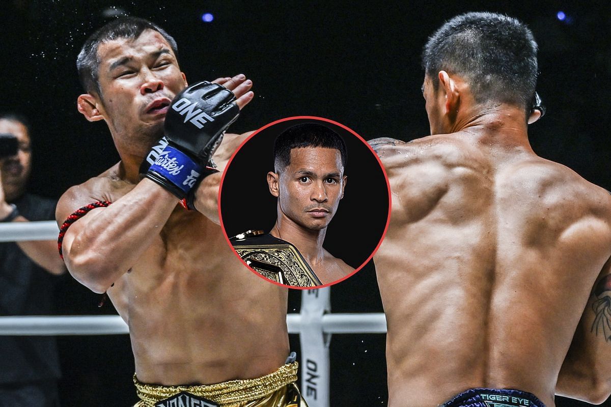Nong-O Hama, Superbon , Kongthoranee Sor Sommai - Photo by ONE Championship