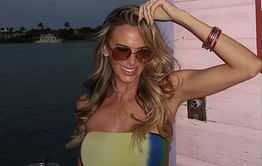 Jena Sims has 4 words to express her day out with PGA Tour WAGS ahead of the season's second Major