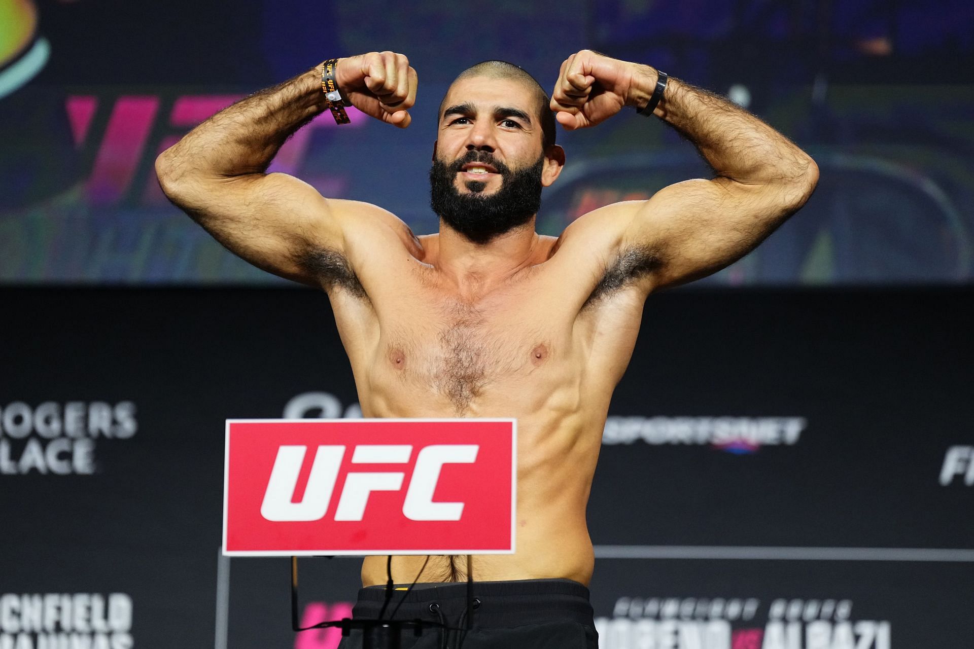 UFC Fight Night: Moreno v Albazi Ceremonial Weigh-in - Source: Getty