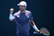 Borna Coric at the Australian Open 2025. (Photo: Getty)