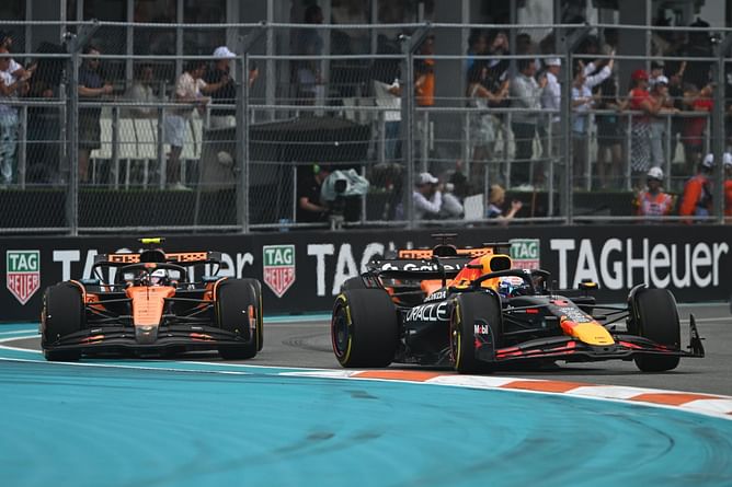 Lando Norris lambasts Max Verstappen for 'not racing very smart' and 'ruining his own race'