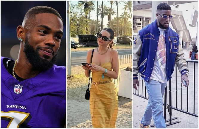 Marlon Humphrey floats Rashod Bateman dating rumor after Bobbi Althoff teases new lover