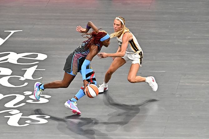 "It’s a good one I must say": Lexie Hull responds after Rhyne Howard namedrops Fever star with 'no space for hate' message