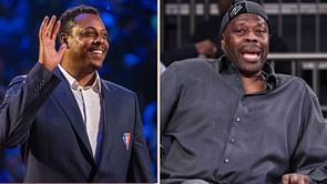 Knicks legend Patrick Ewing hits out at Paul Pierce over 'sour grapes' ahead of Eastern Conference Finals