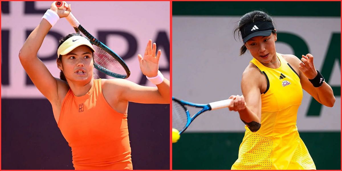 Emma Raducanu to renew her rivalry with Wang Xinyu at French Open 2025 | Image Source: Getty