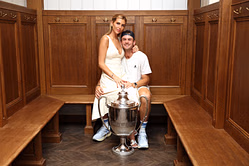 Tommy Paul teases girlfriend Paige with cheeky message as she lives it up at home amid his French Open campaign