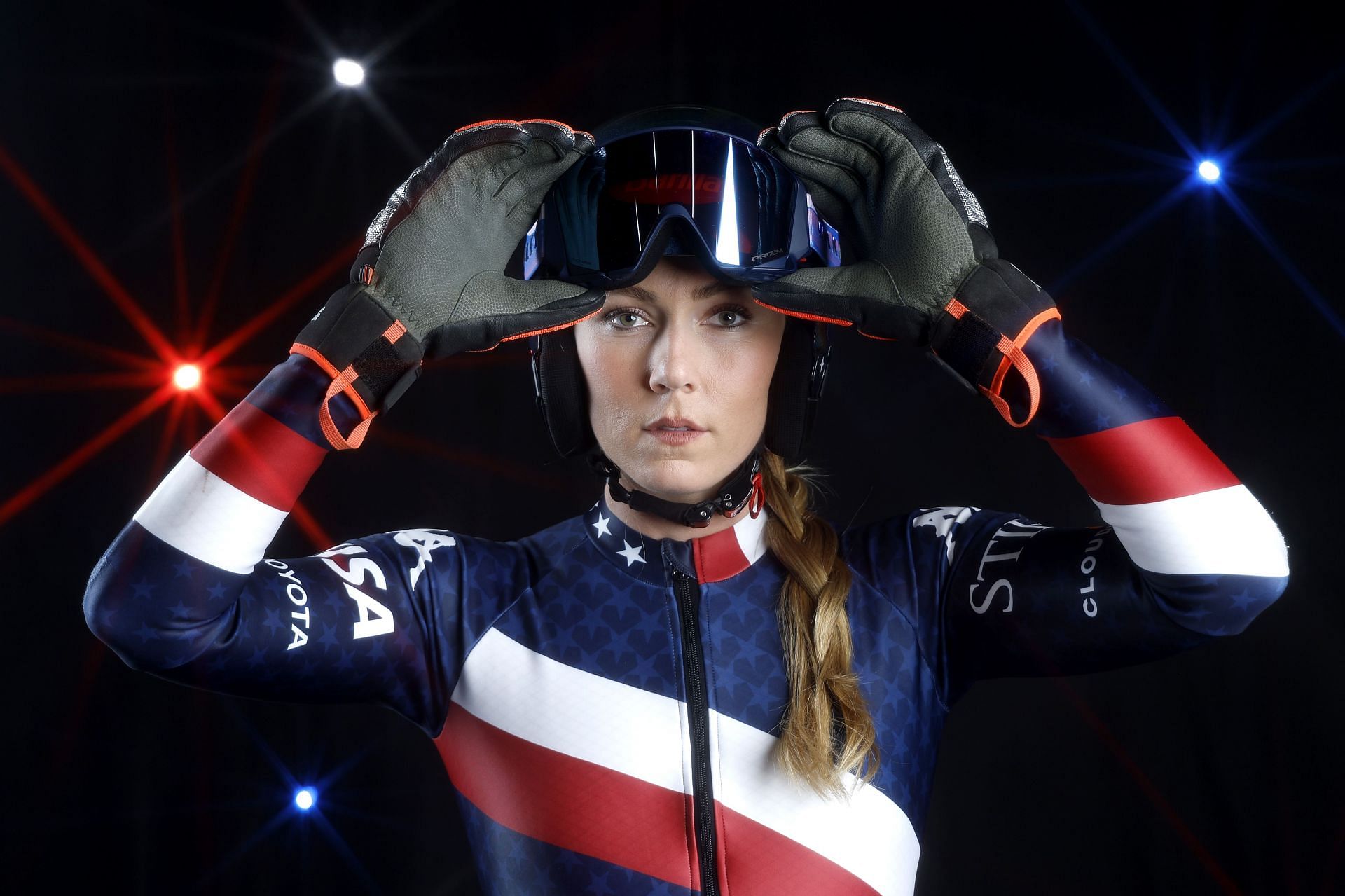 Mikaela Shiffrin of the United States during a Team USA Photo Shoot in Sun Valley, California. (Photo by Getty Images)