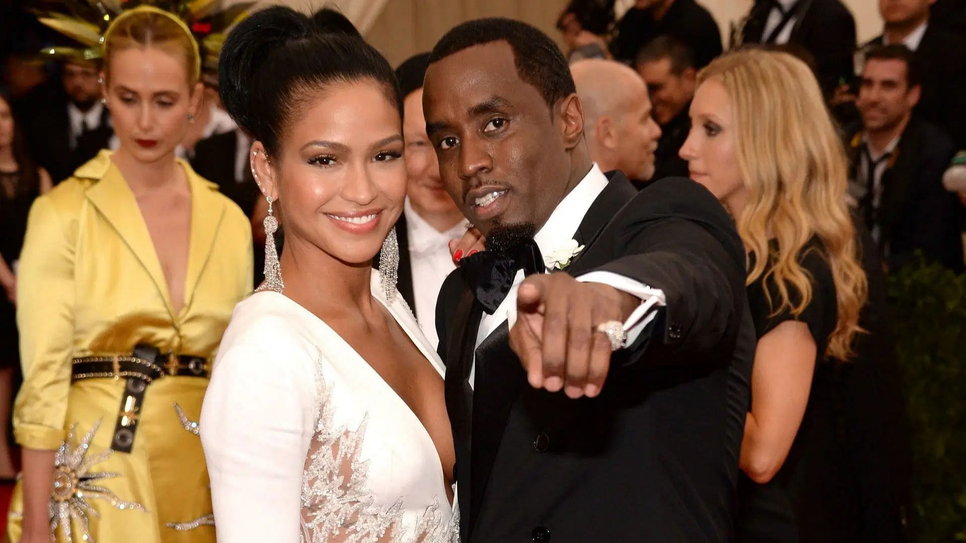Cassie Ventura and Sean Combs attend the &quot;China: Through The Looking Glass&quot; Costume Institute Benefit Gala (Image via Getty)
