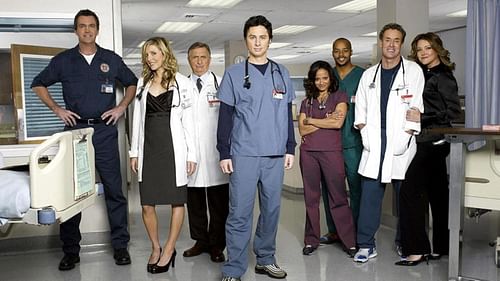 The hospital is the primary location in Scrubs (Image via Prime Video)