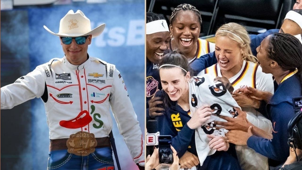 NASCAR driver chooses WNBA paint scheme representing Indiana Fever colors to mark coincidence of Indy 500 with All-Star Game