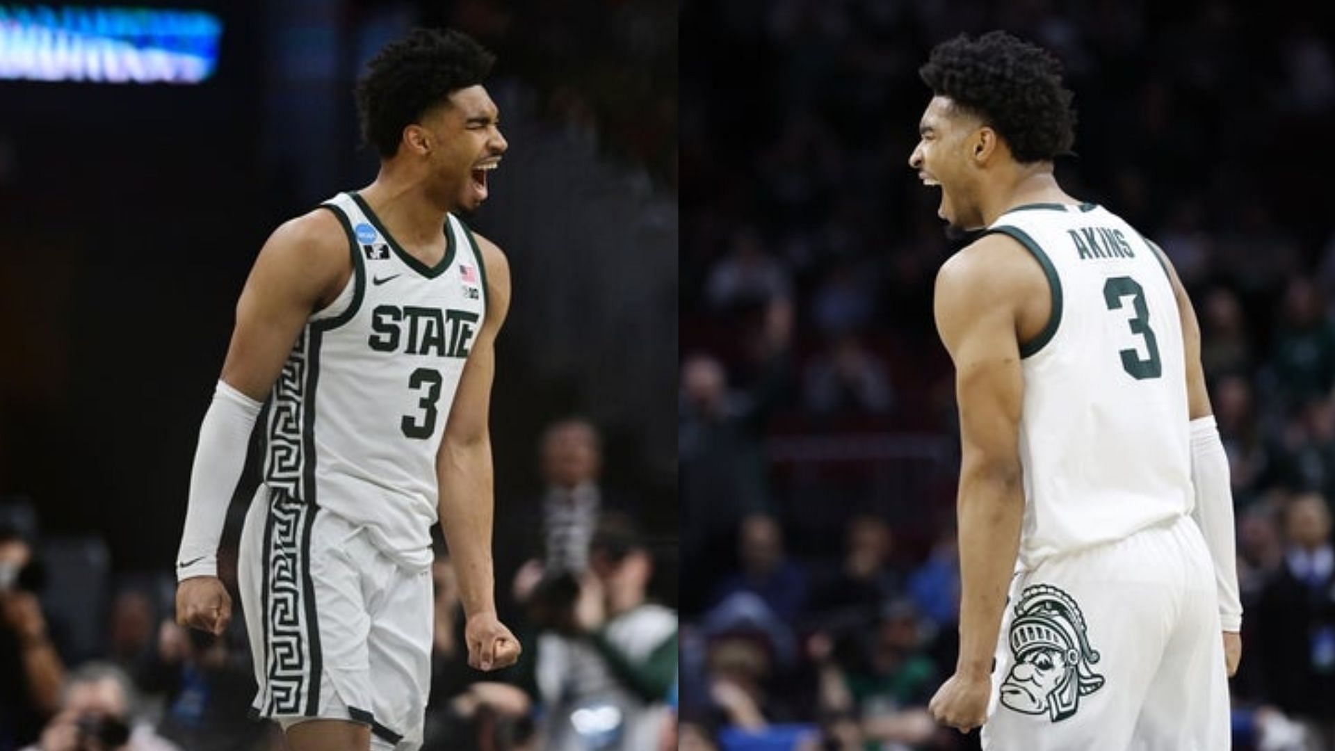 Michigan State star Jaden Akins 
