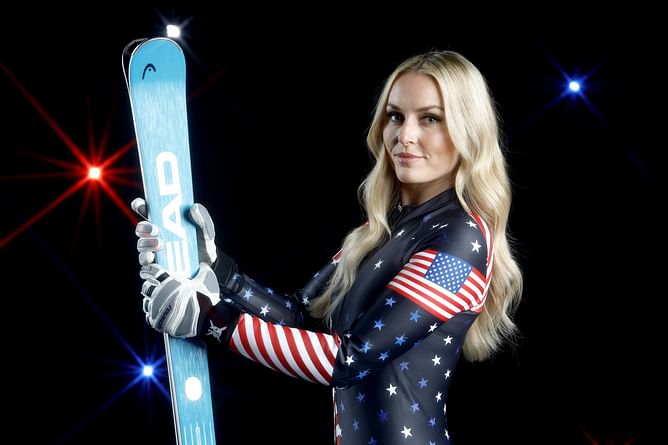 Lindsey Vonn shows off new ride with matching wheels as her iconic Land Rover